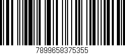 Código de barras (EAN, GTIN, SKU, ISBN): '7899658375355'