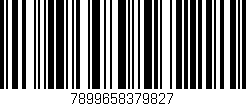 Código de barras (EAN, GTIN, SKU, ISBN): '7899658379827'