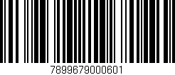 Código de barras (EAN, GTIN, SKU, ISBN): '7899679000601'