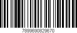 Código de barras (EAN, GTIN, SKU, ISBN): '7899690829670'