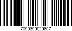 Código de barras (EAN, GTIN, SKU, ISBN): '7899690829687'