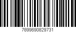 Código de barras (EAN, GTIN, SKU, ISBN): '7899690829731'