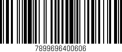 Código de barras (EAN, GTIN, SKU, ISBN): '7899696400606'