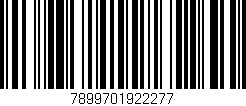 Código de barras (EAN, GTIN, SKU, ISBN): '7899701922277'