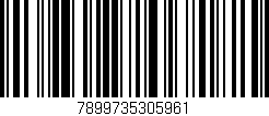 Código de barras (EAN, GTIN, SKU, ISBN): '7899735305961'