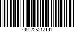 Código de barras (EAN, GTIN, SKU, ISBN): '7899735312181'