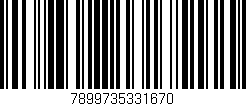 Código de barras (EAN, GTIN, SKU, ISBN): '7899735331670'