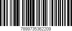 Código de barras (EAN, GTIN, SKU, ISBN): '7899735362209'