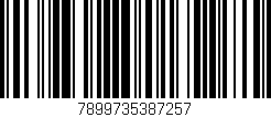 Código de barras (EAN, GTIN, SKU, ISBN): '7899735387257'