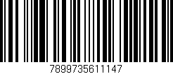 Código de barras (EAN, GTIN, SKU, ISBN): '7899735611147'