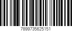 Código de barras (EAN, GTIN, SKU, ISBN): '7899735625151'