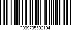 Código de barras (EAN, GTIN, SKU, ISBN): '7899735632104'