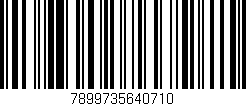 Código de barras (EAN, GTIN, SKU, ISBN): '7899735640710'