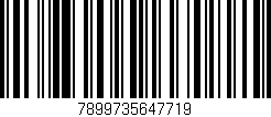 Código de barras (EAN, GTIN, SKU, ISBN): '7899735647719'