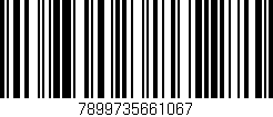 Código de barras (EAN, GTIN, SKU, ISBN): '7899735661067'