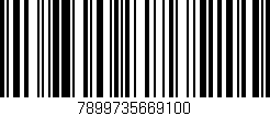 Código de barras (EAN, GTIN, SKU, ISBN): '7899735669100'