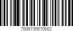 Código de barras (EAN, GTIN, SKU, ISBN): '7899735670502'