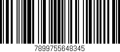 Código de barras (EAN, GTIN, SKU, ISBN): '7899755648345'