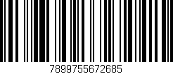 Código de barras (EAN, GTIN, SKU, ISBN): '7899755672685'