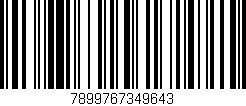 Código de barras (EAN, GTIN, SKU, ISBN): '7899767349643'