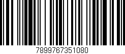 Código de barras (EAN, GTIN, SKU, ISBN): '7899767351080'