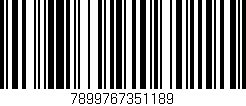 Código de barras (EAN, GTIN, SKU, ISBN): '7899767351189'