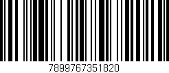 Código de barras (EAN, GTIN, SKU, ISBN): '7899767351820'