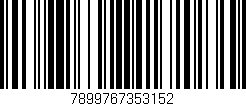 Código de barras (EAN, GTIN, SKU, ISBN): '7899767353152'