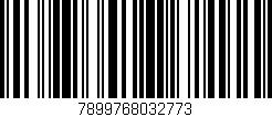 Código de barras (EAN, GTIN, SKU, ISBN): '7899768032773'