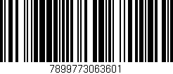 Código de barras (EAN, GTIN, SKU, ISBN): '7899773063601'