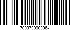 Código de barras (EAN, GTIN, SKU, ISBN): '7899790900064'