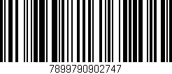 Código de barras (EAN, GTIN, SKU, ISBN): '7899790902747'