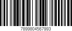 Código de barras (EAN, GTIN, SKU, ISBN): '7899804567993'