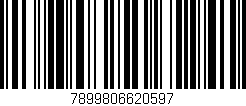 Código de barras (EAN, GTIN, SKU, ISBN): '7899806620597'