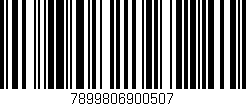 Código de barras (EAN, GTIN, SKU, ISBN): '7899806900507'