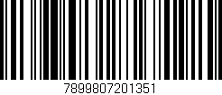 Código de barras (EAN, GTIN, SKU, ISBN): '7899807201351'