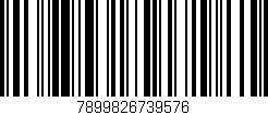 Código de barras (EAN, GTIN, SKU, ISBN): '7899826739576'