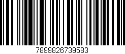 Código de barras (EAN, GTIN, SKU, ISBN): '7899826739583'