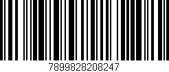 Código de barras (EAN, GTIN, SKU, ISBN): '7899828208247'