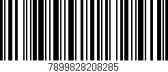 Código de barras (EAN, GTIN, SKU, ISBN): '7899828208285'