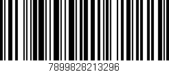 Código de barras (EAN, GTIN, SKU, ISBN): '7899828213296'