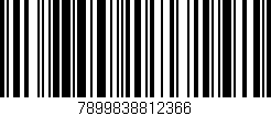 Código de barras (EAN, GTIN, SKU, ISBN): '7899838812366'