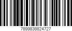 Código de barras (EAN, GTIN, SKU, ISBN): '7899838824727'