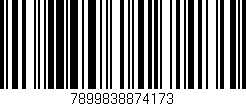 Código de barras (EAN, GTIN, SKU, ISBN): '7899838874173'