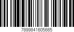 Código de barras (EAN, GTIN, SKU, ISBN): '7899841605665'
