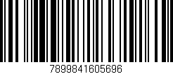 Código de barras (EAN, GTIN, SKU, ISBN): '7899841605696'