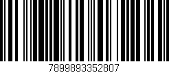 Código de barras (EAN, GTIN, SKU, ISBN): '7899893352807'