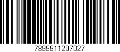 Código de barras (EAN, GTIN, SKU, ISBN): '7899911207027'