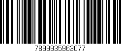 Código de barras (EAN, GTIN, SKU, ISBN): '7899935963077'