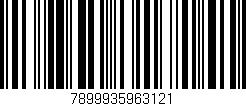 Código de barras (EAN, GTIN, SKU, ISBN): '7899935963121'